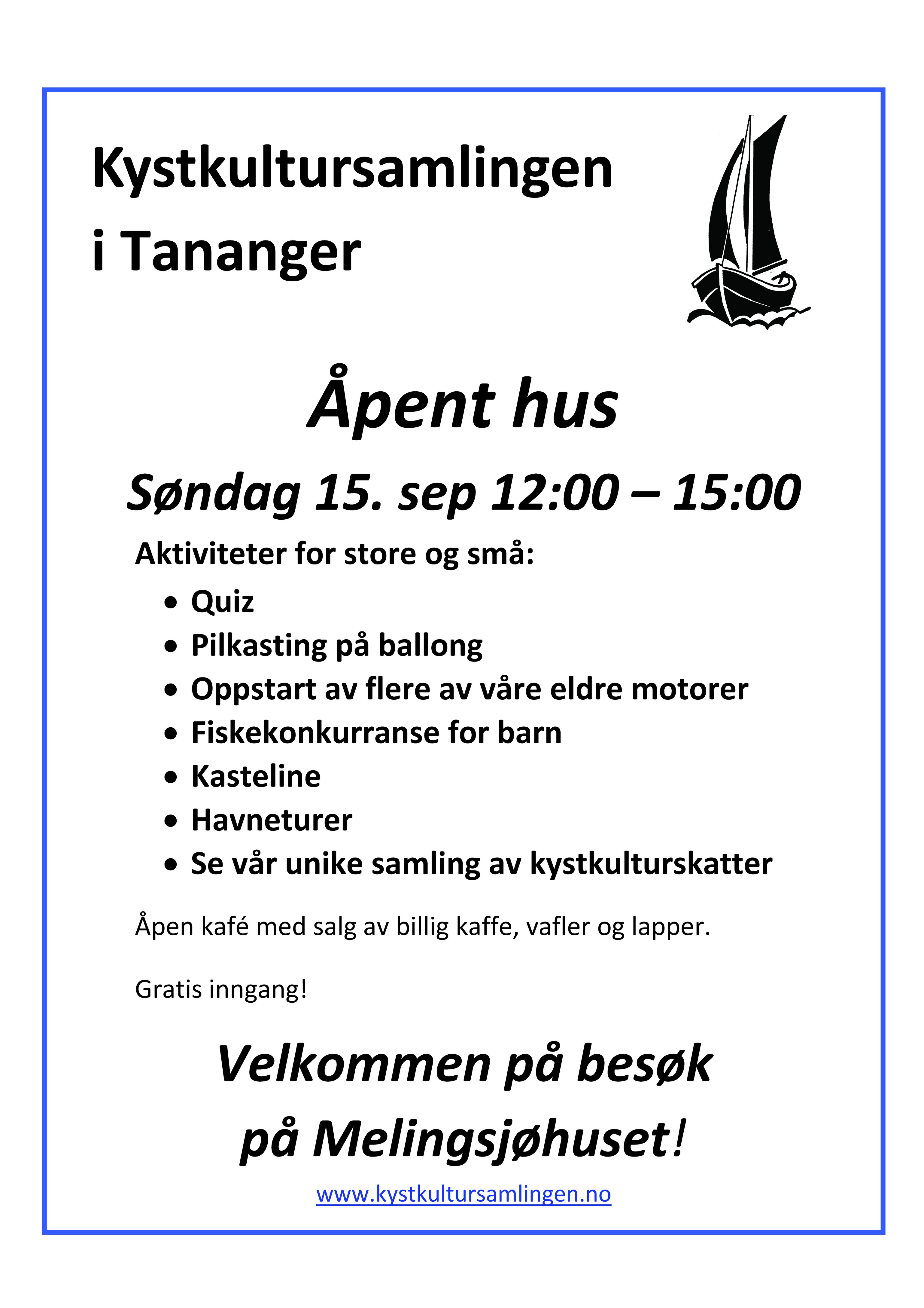 Plakat - Åpent Hus 2013-09-15